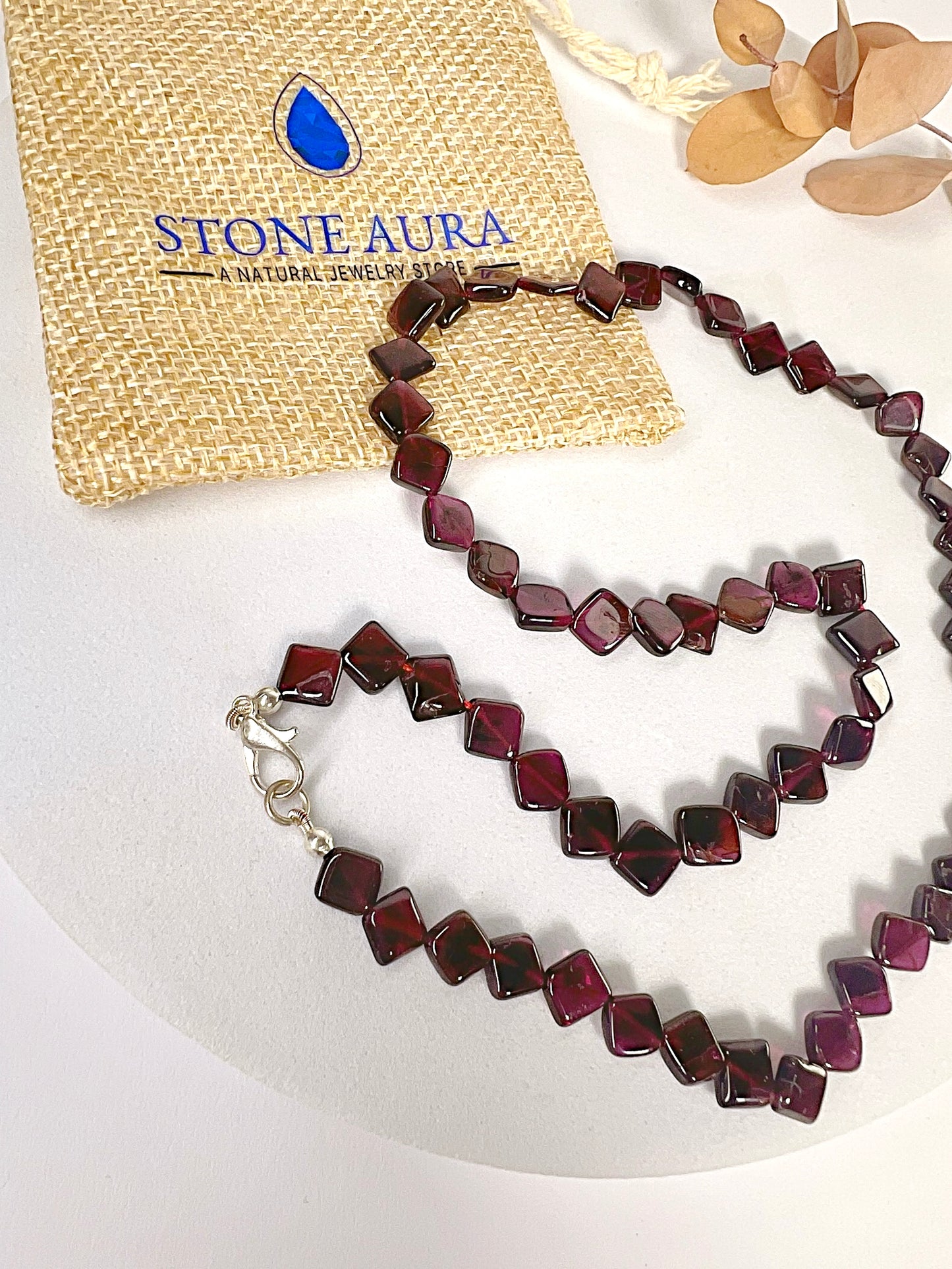 Collier aus Granaten_10