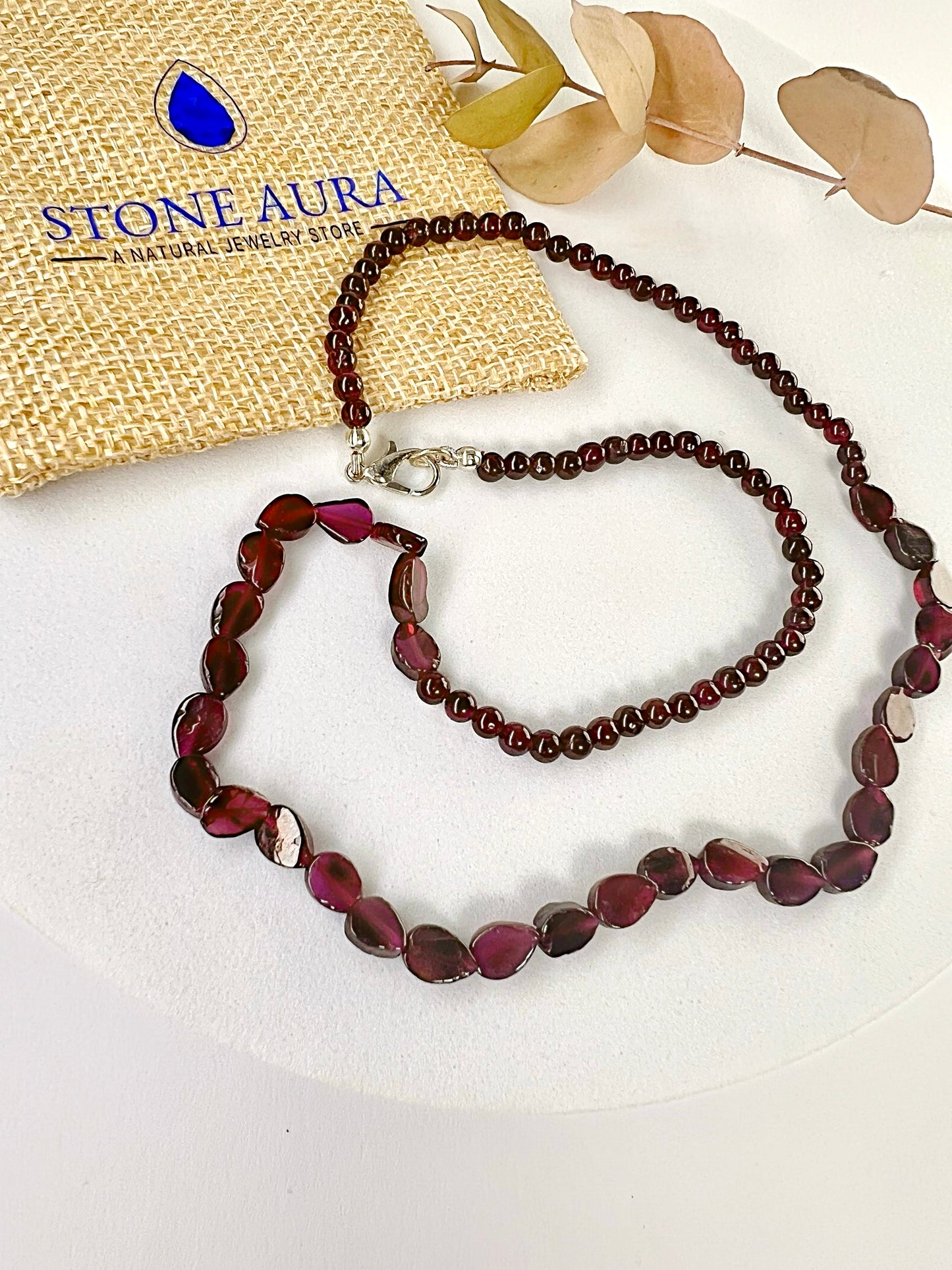 Collier aus Granaten_9