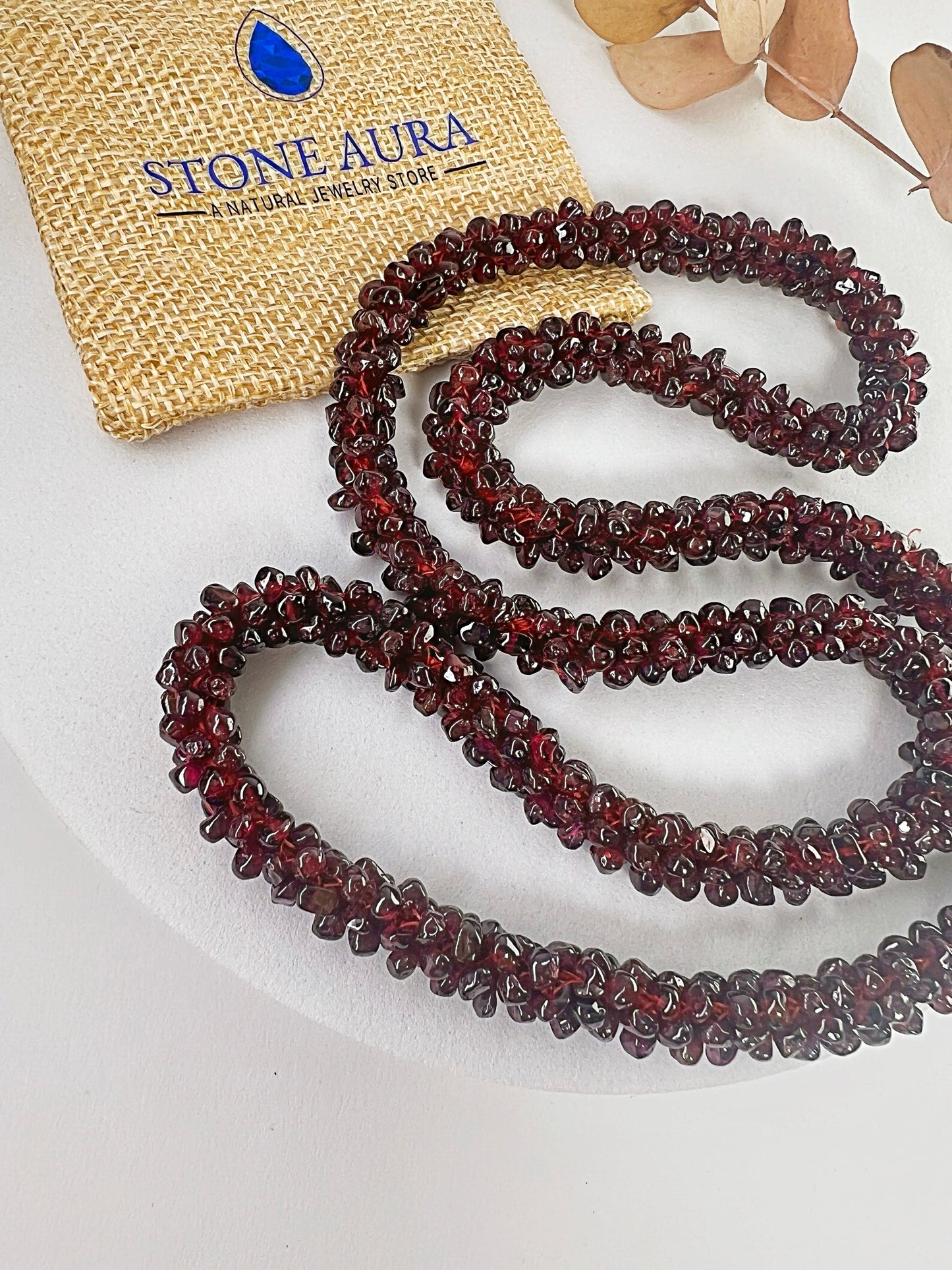Collier aus Granaten_18