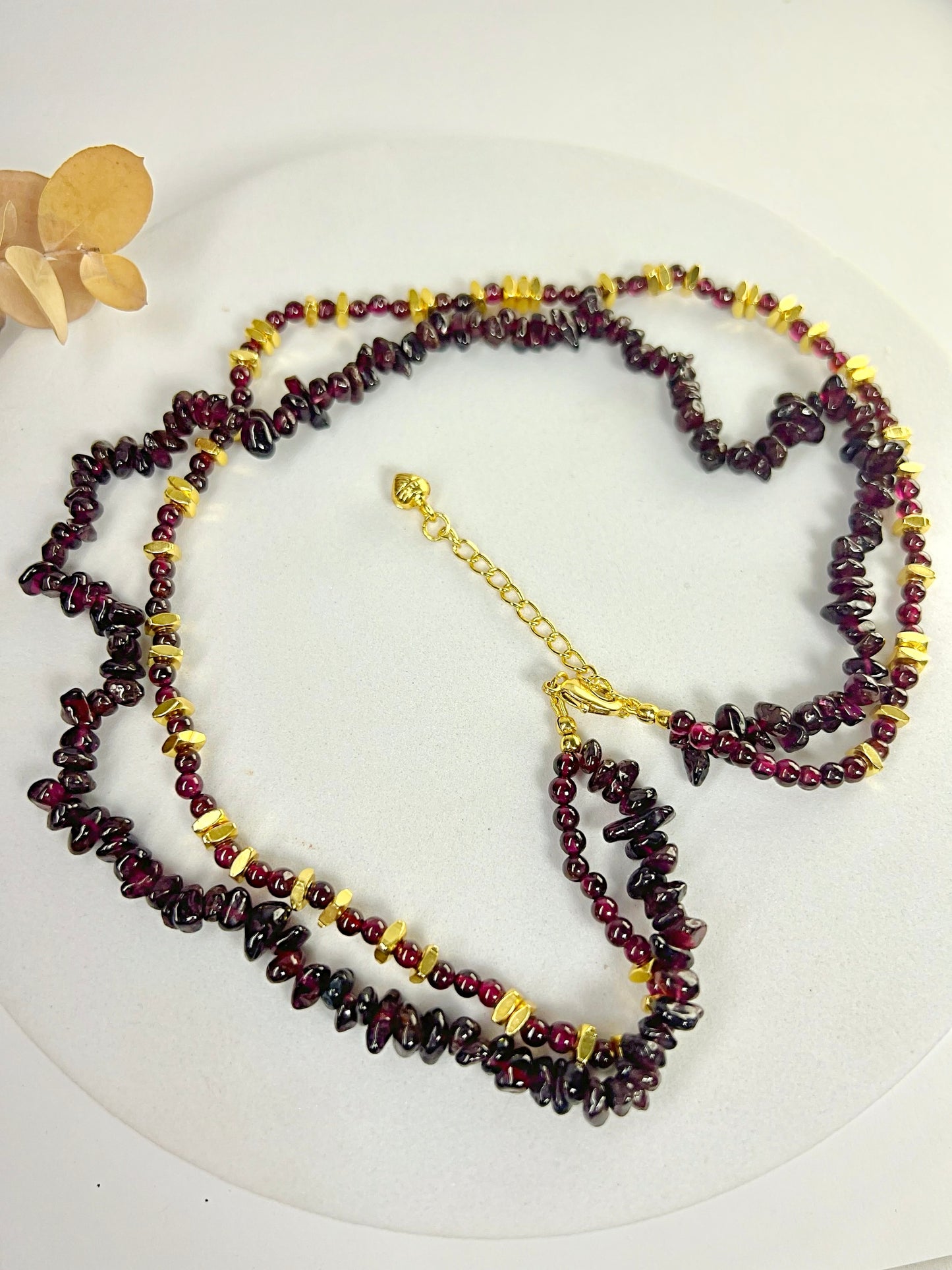 Collier aus Granaten_5