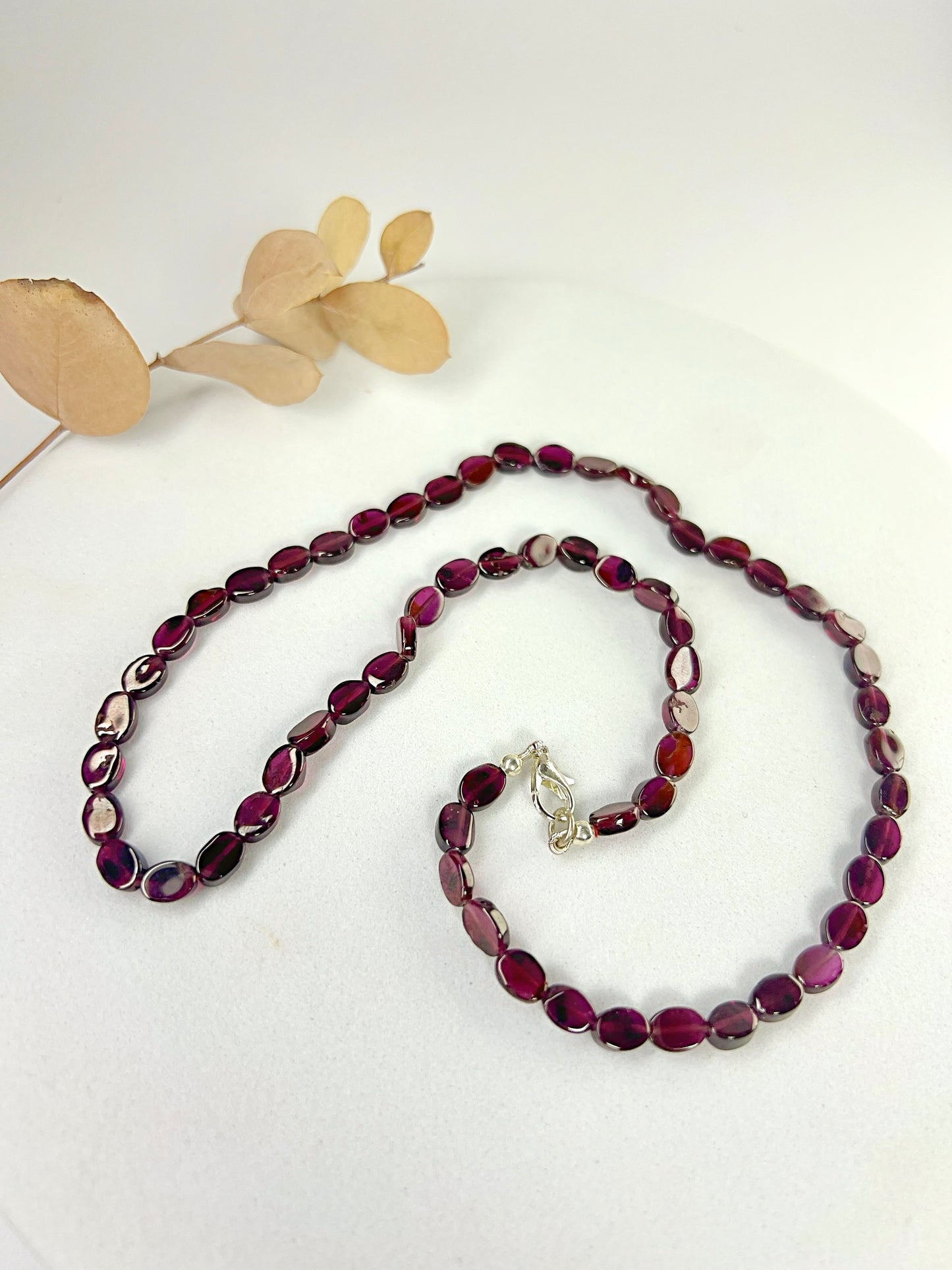 Collier aus Granaten_8