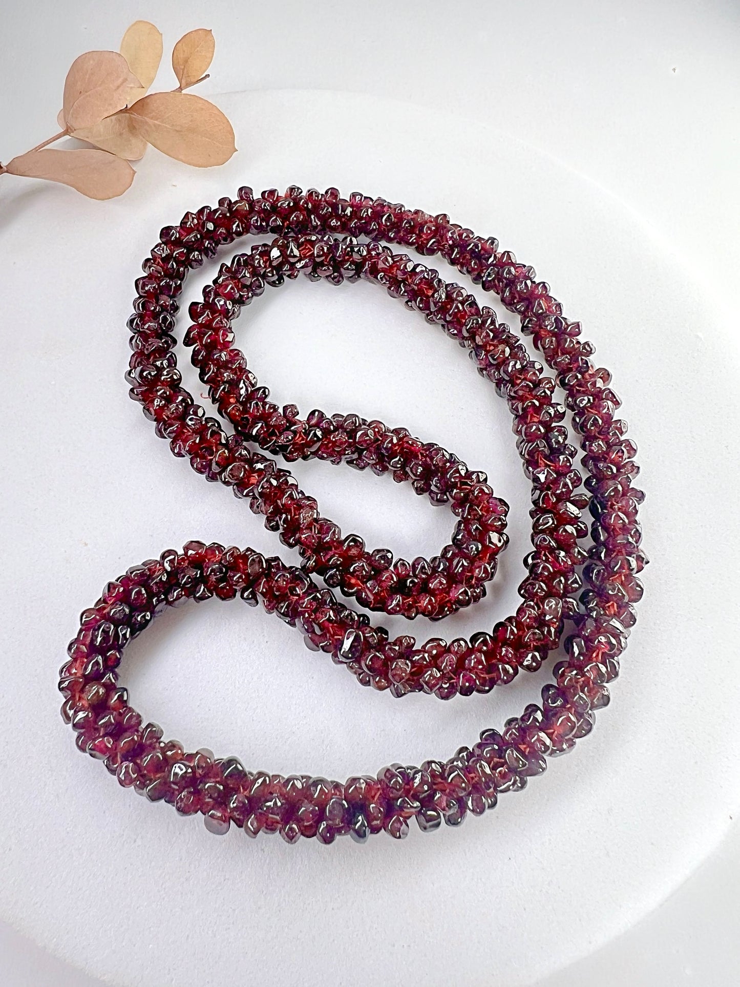 Collier aus Granaten_18