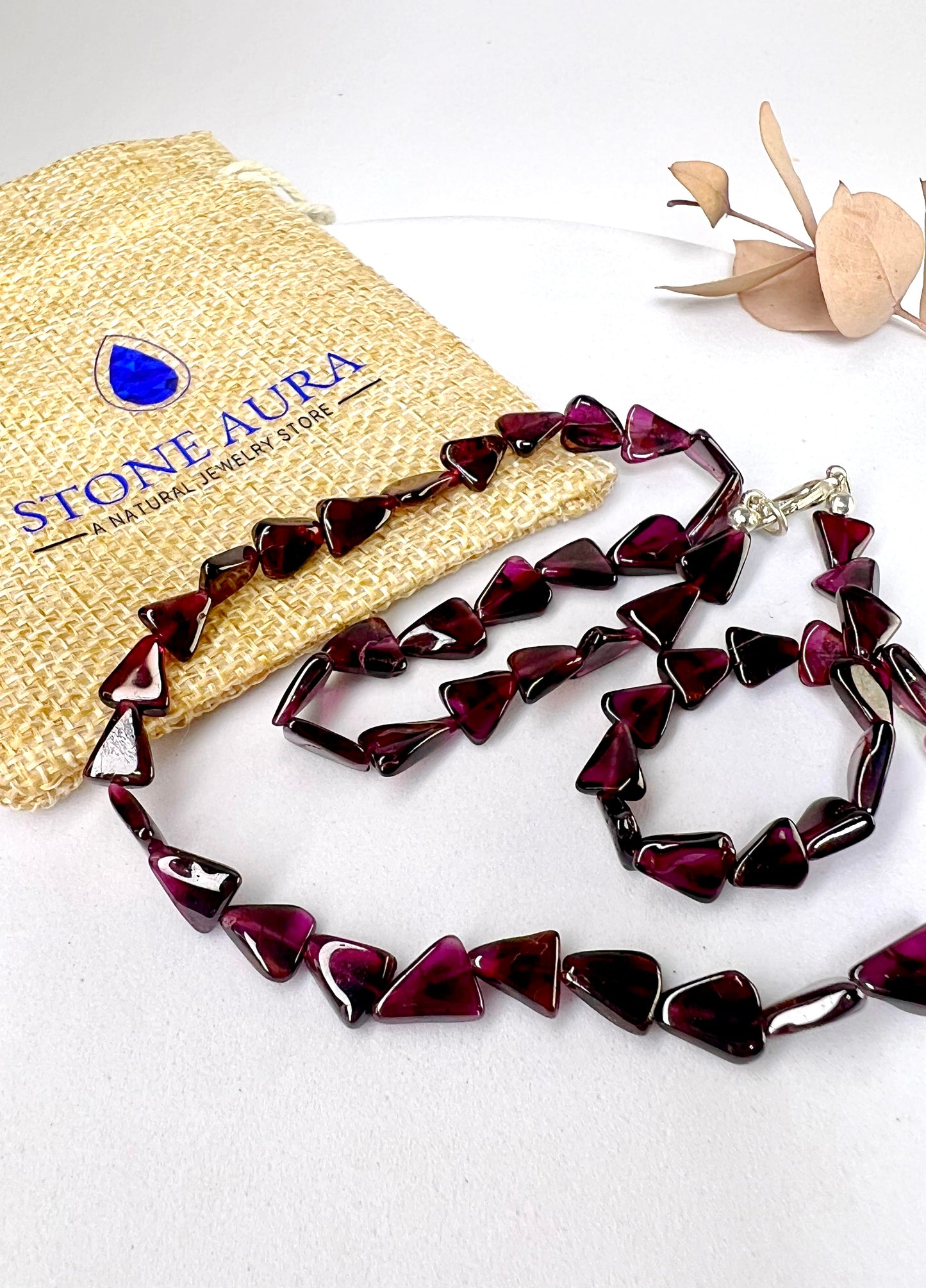Collier aus Granaten_14