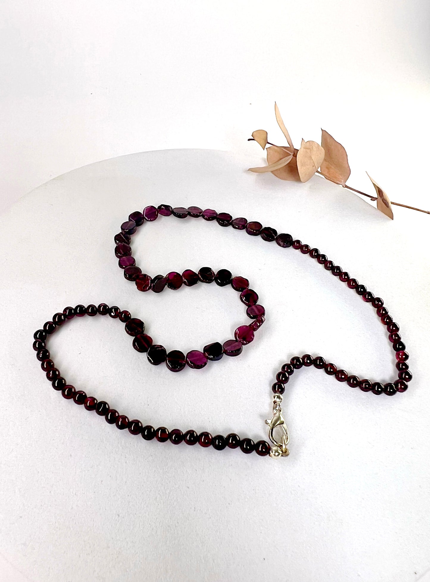 Collier aus Granaten_13