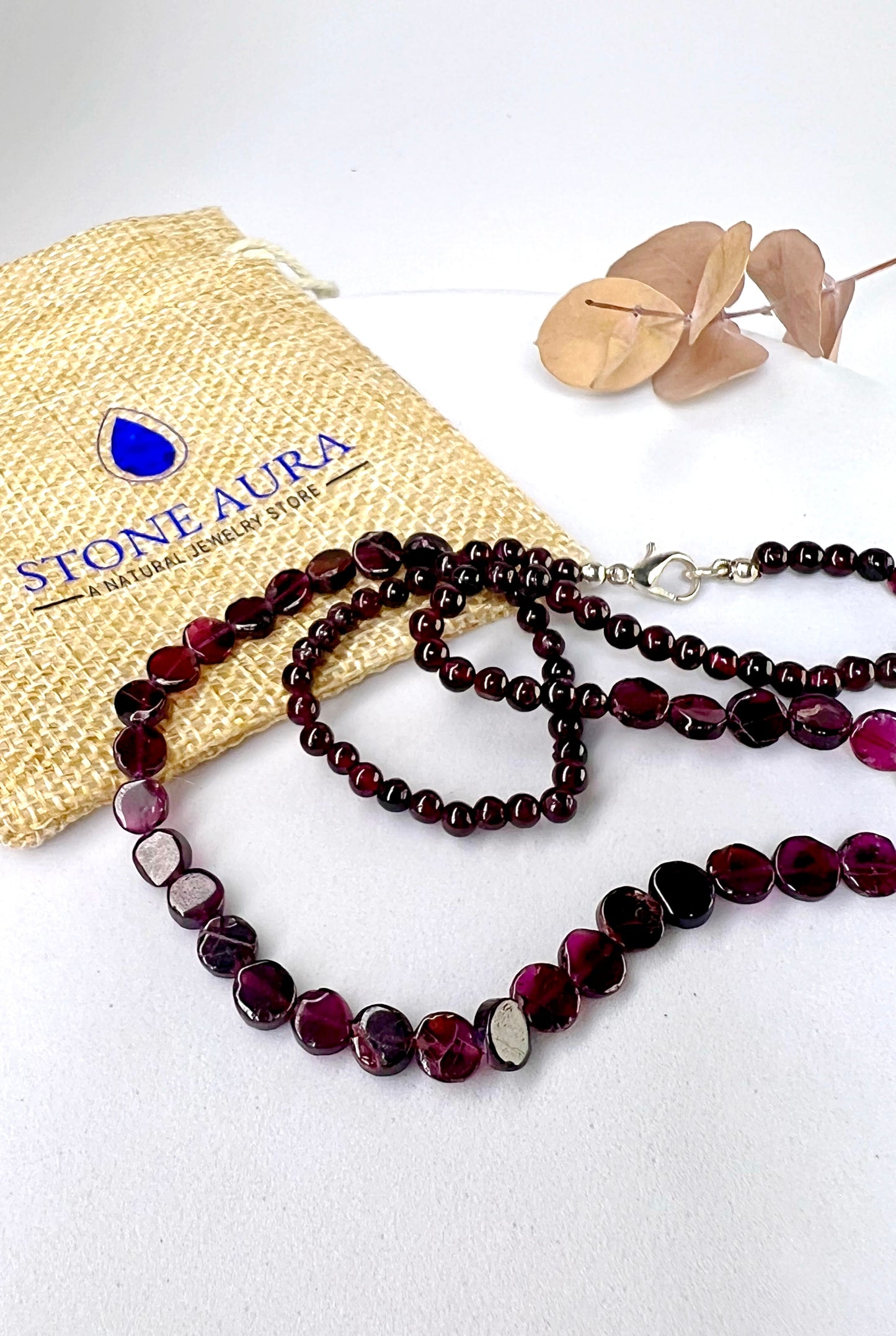Collier aus Granaten_13