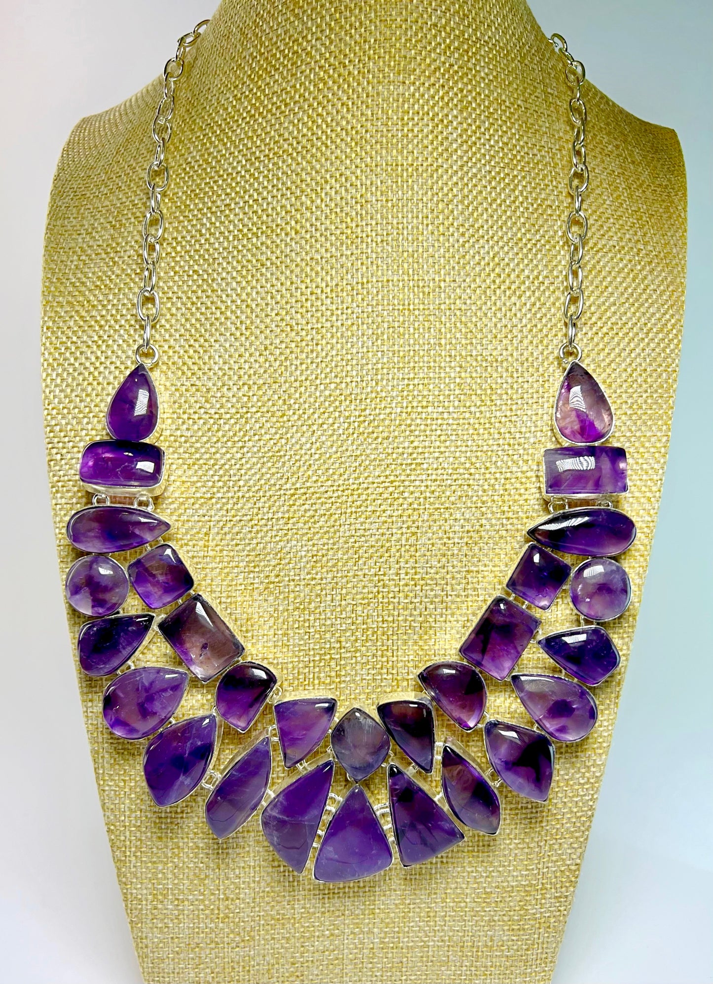 Collier aus Amethyst