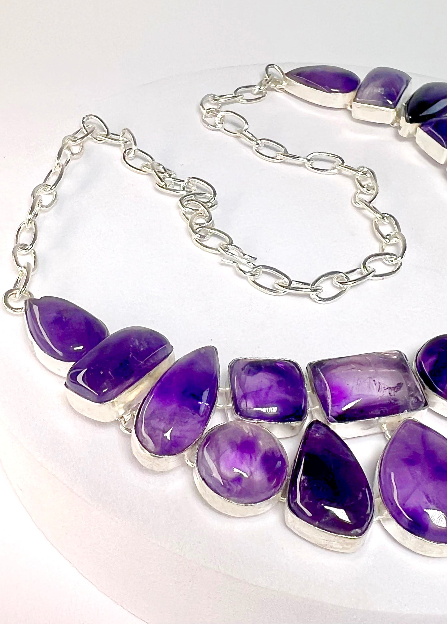 Collier aus Amethyst