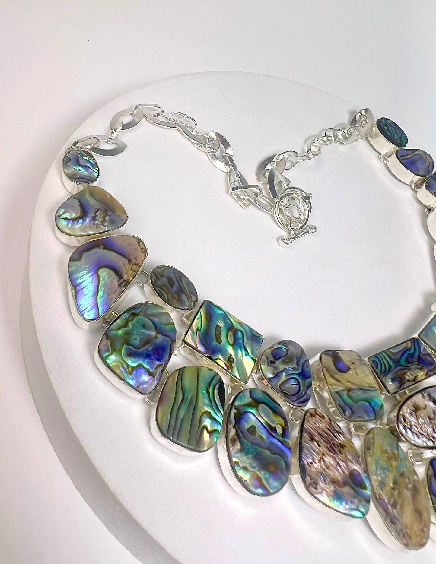 Collier aus Perlmutt