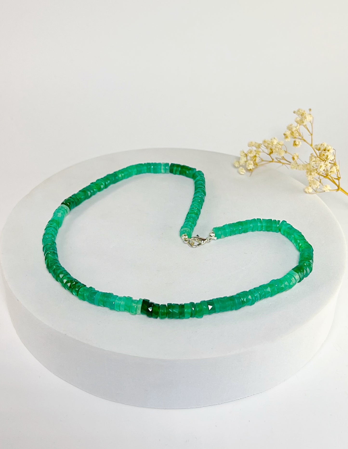 Collier aus Chrysopras