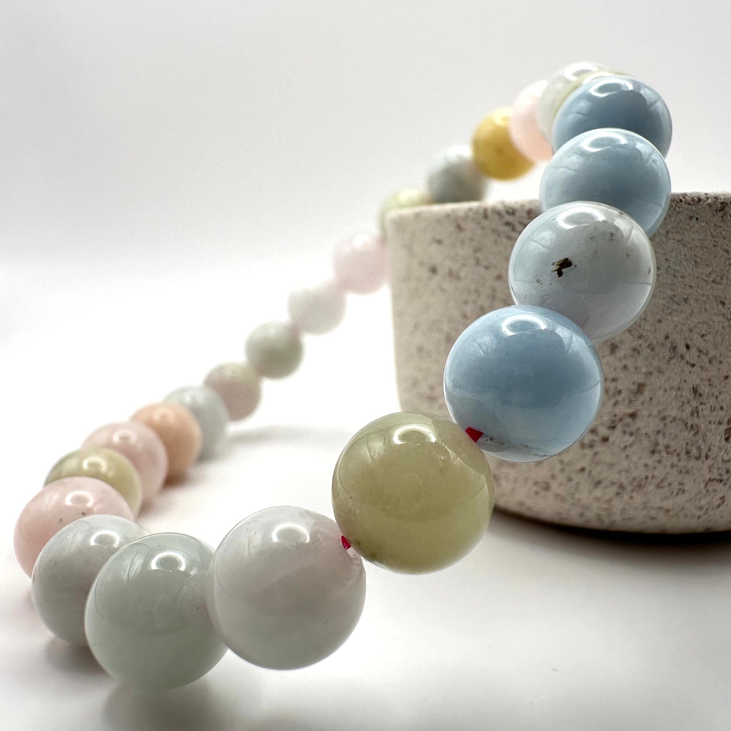 Morganit-Mix Armband