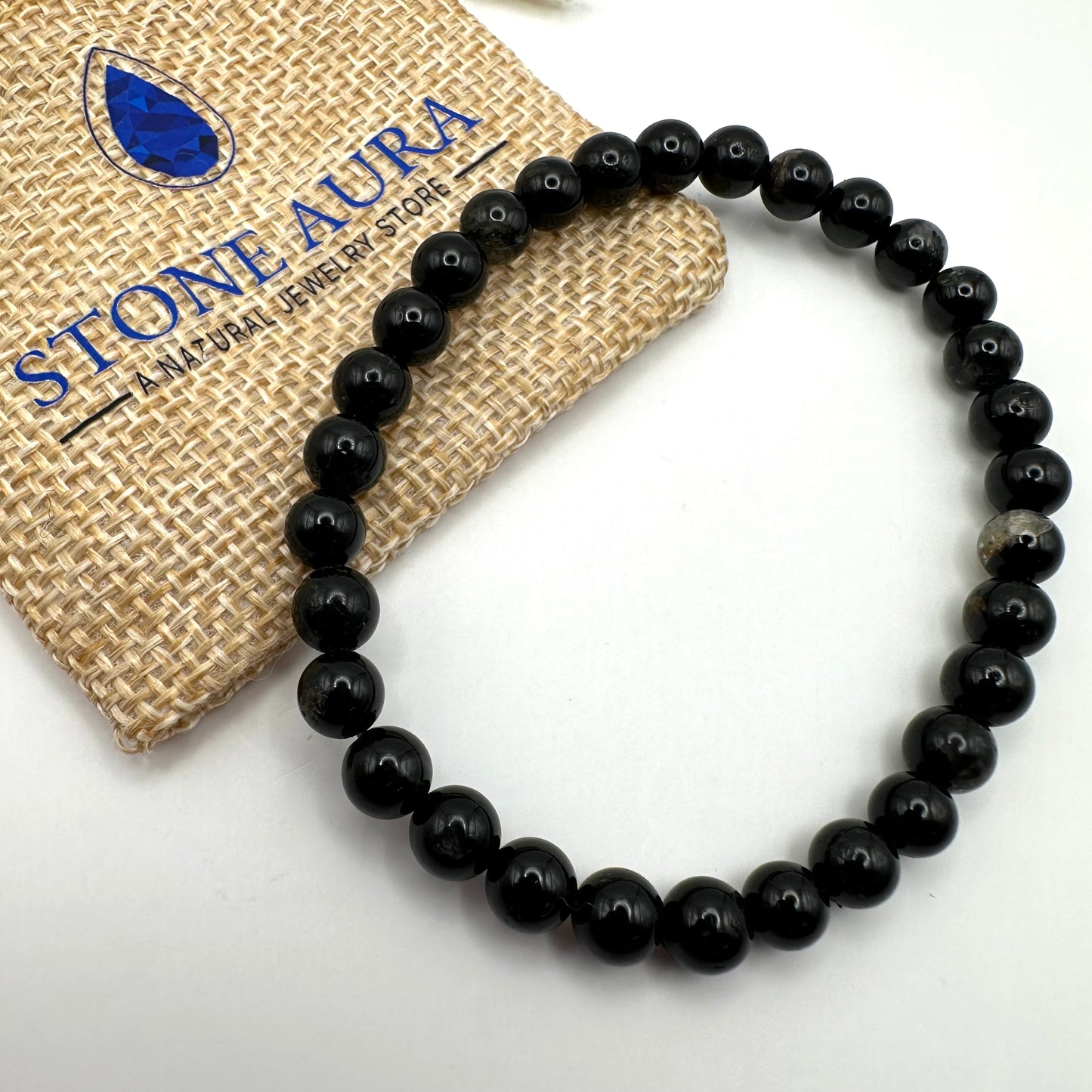 Schwarzer Onyx Armband