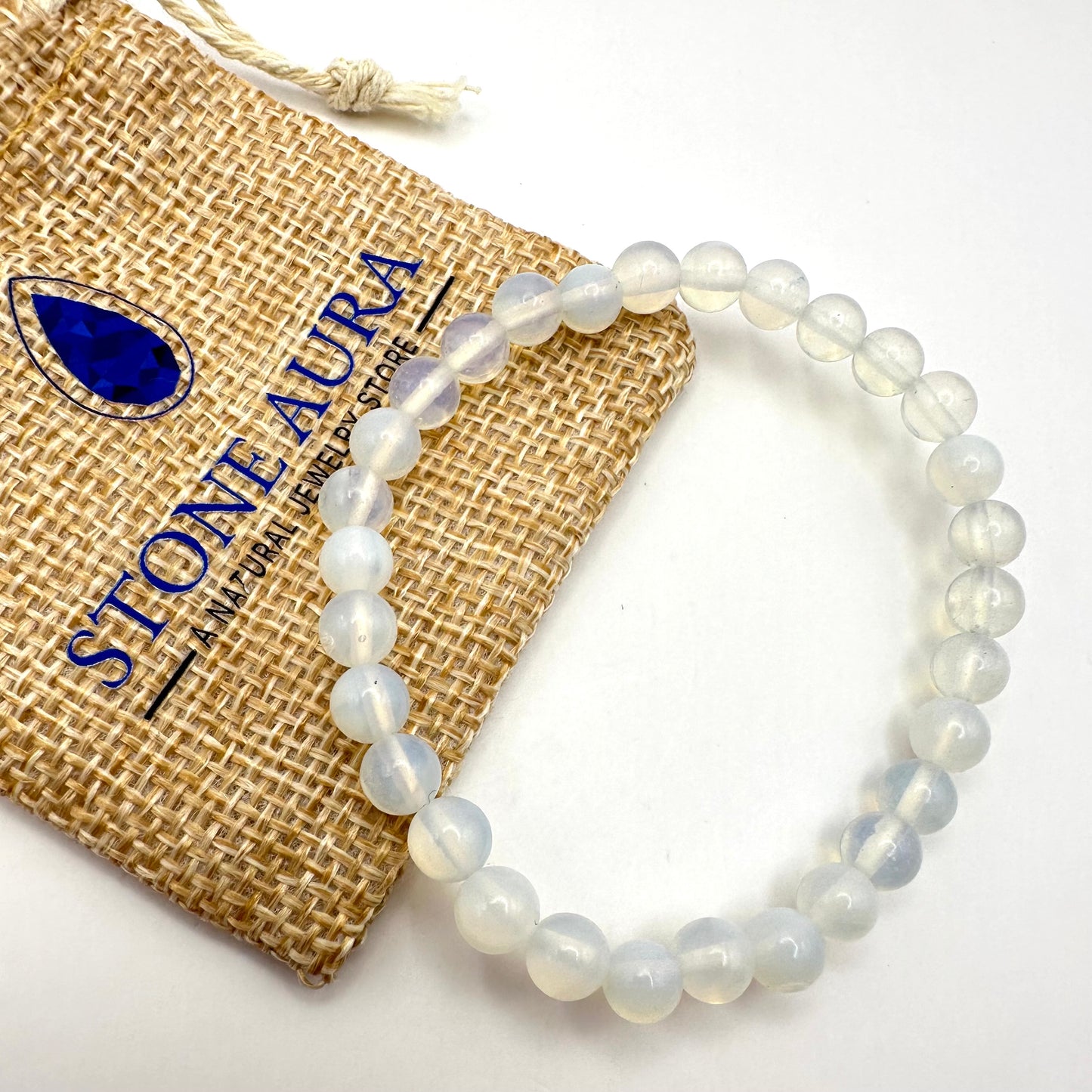 Opalit-Armband „Mondschein“