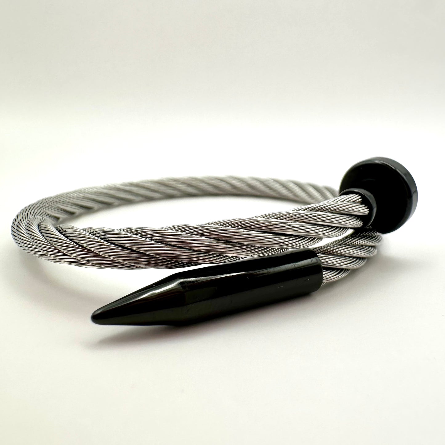 Herren-Armband „Steel Spike“ im Industrial-Look