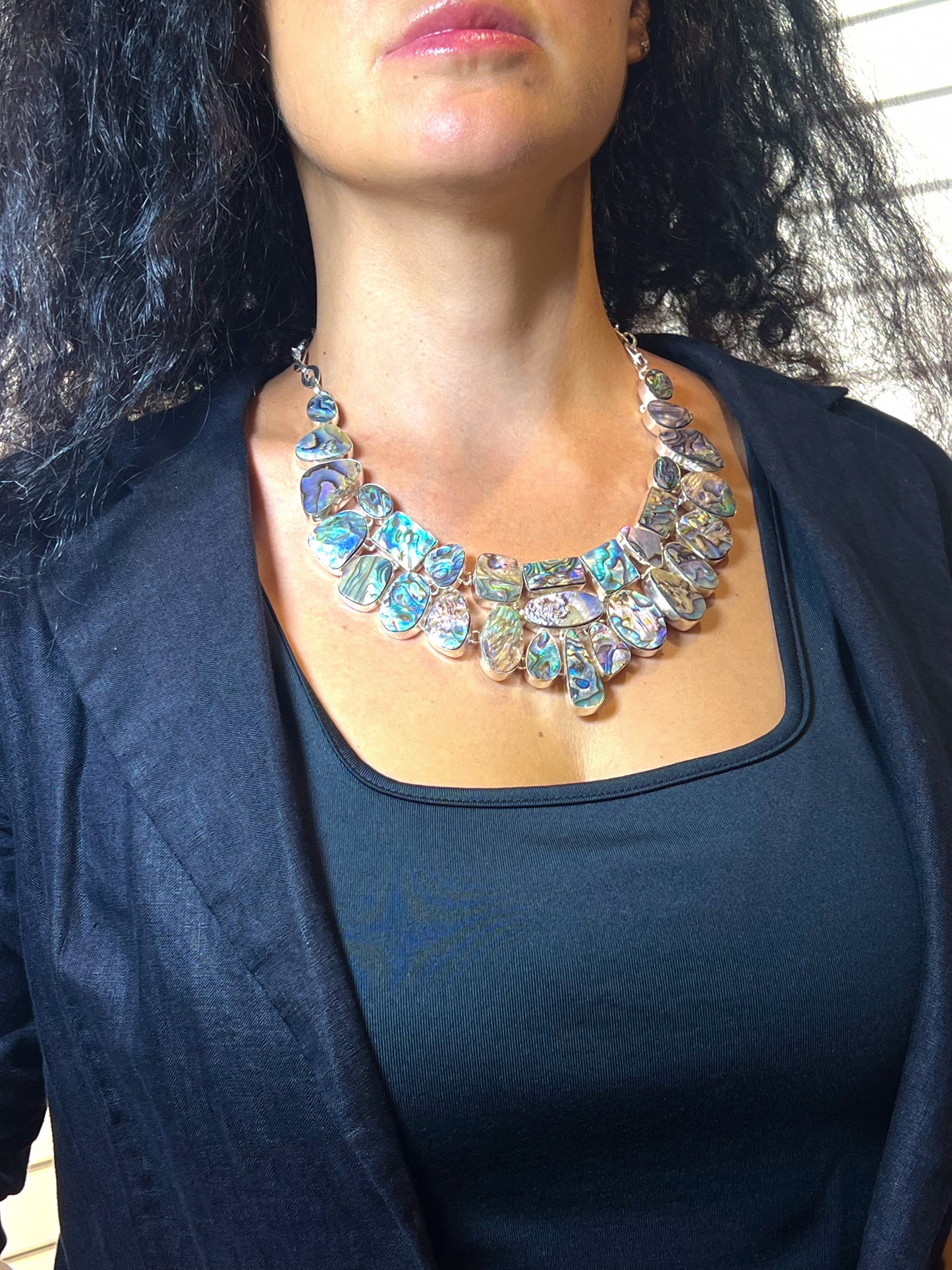 Collier aus Perlmutt