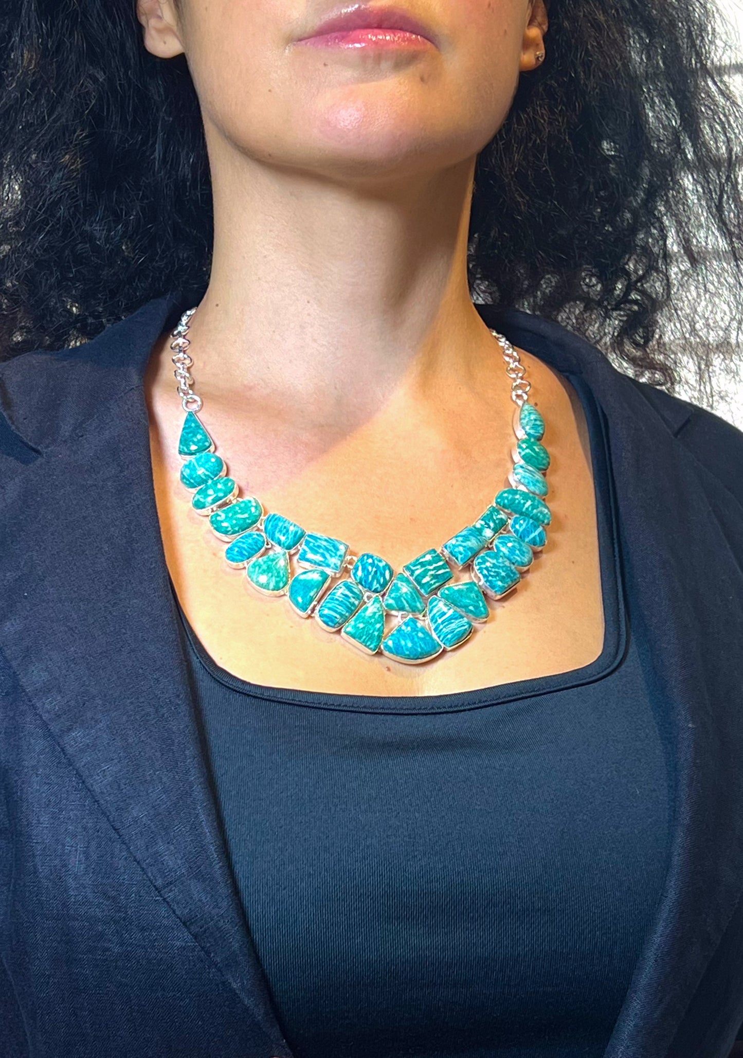 Collier aus Amazonit