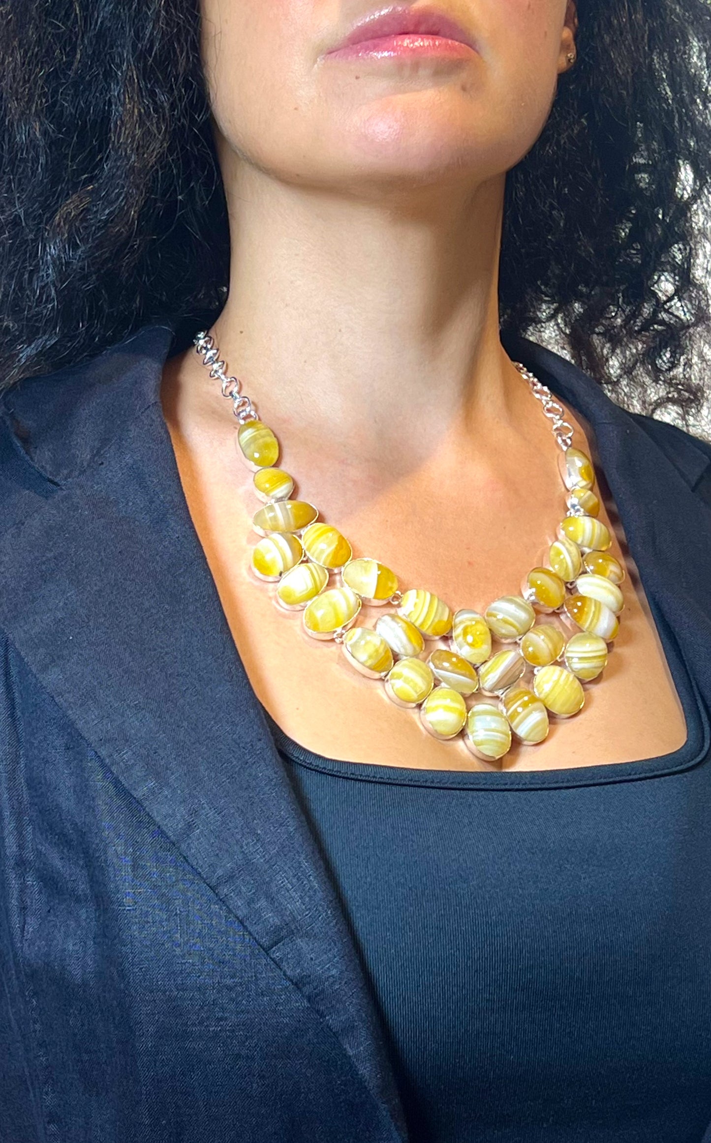 Collier aus Achat