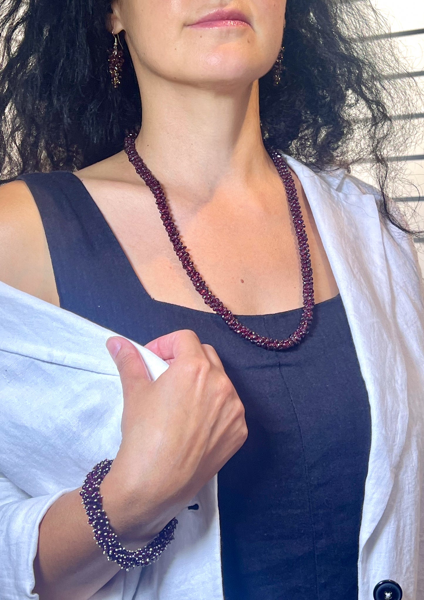 Collier aus Granaten_18