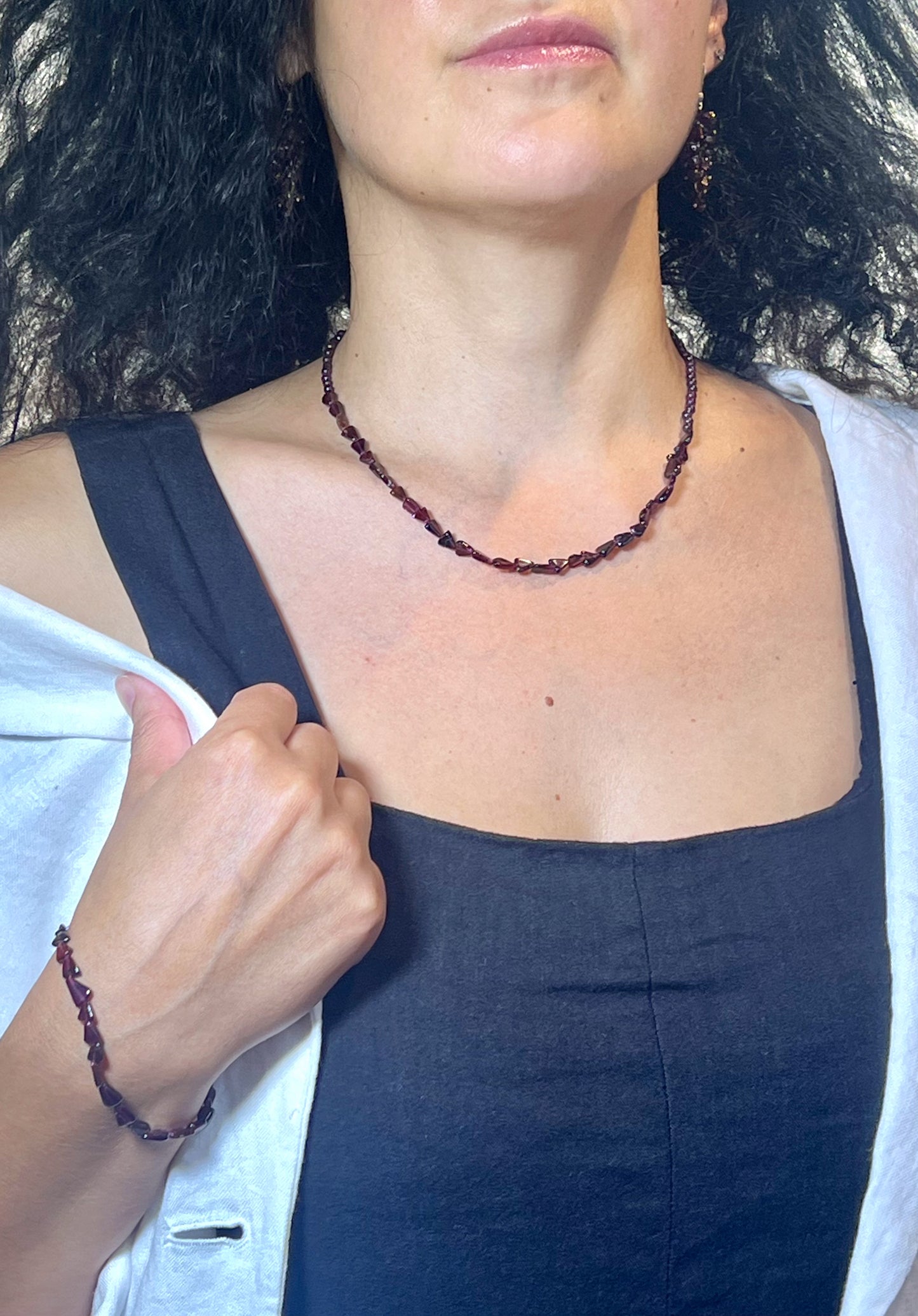 Collier aus Granaten_15