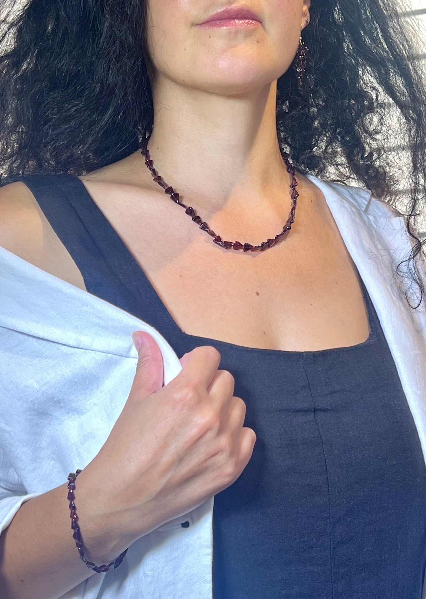 Collier aus Granaten_14
