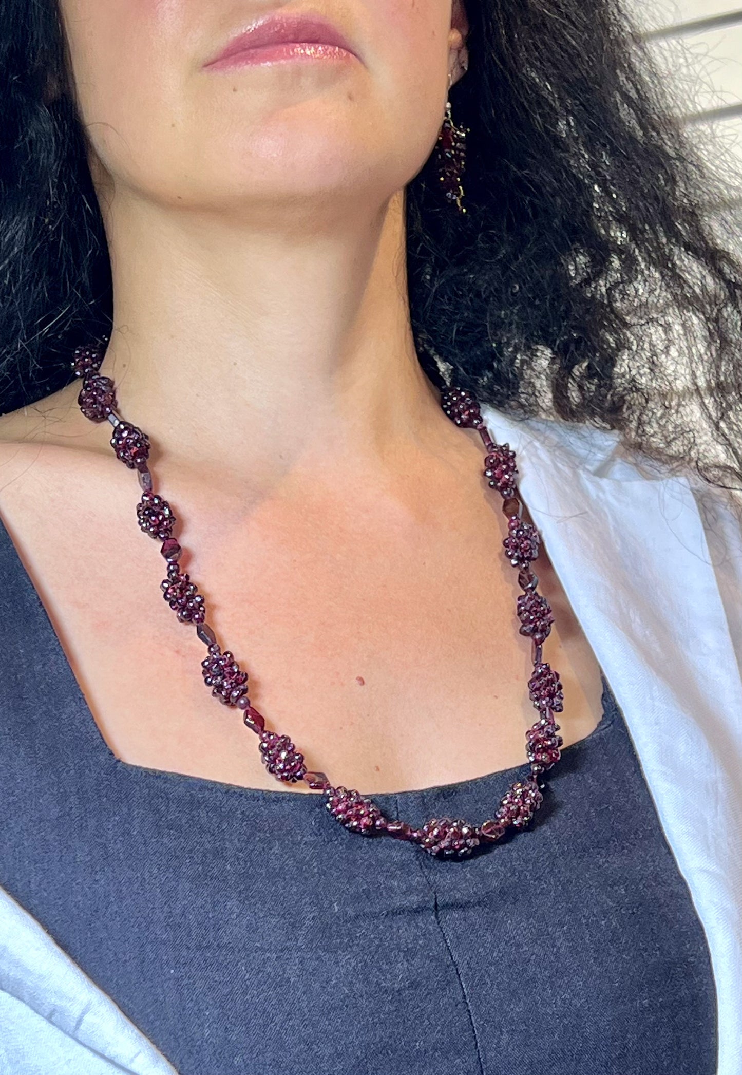 Collier aus Granaten_6