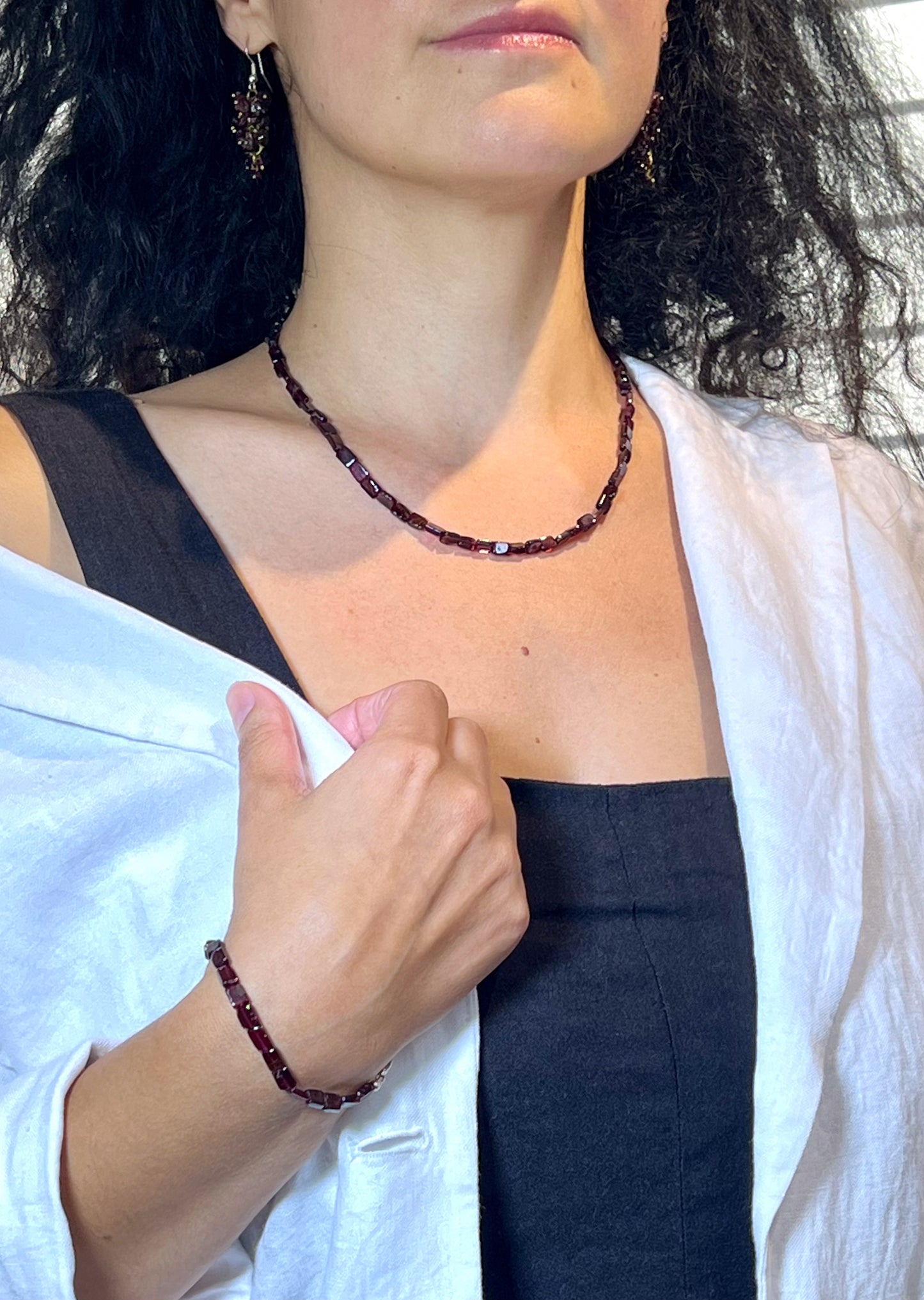 Collier aus Granaten_2
