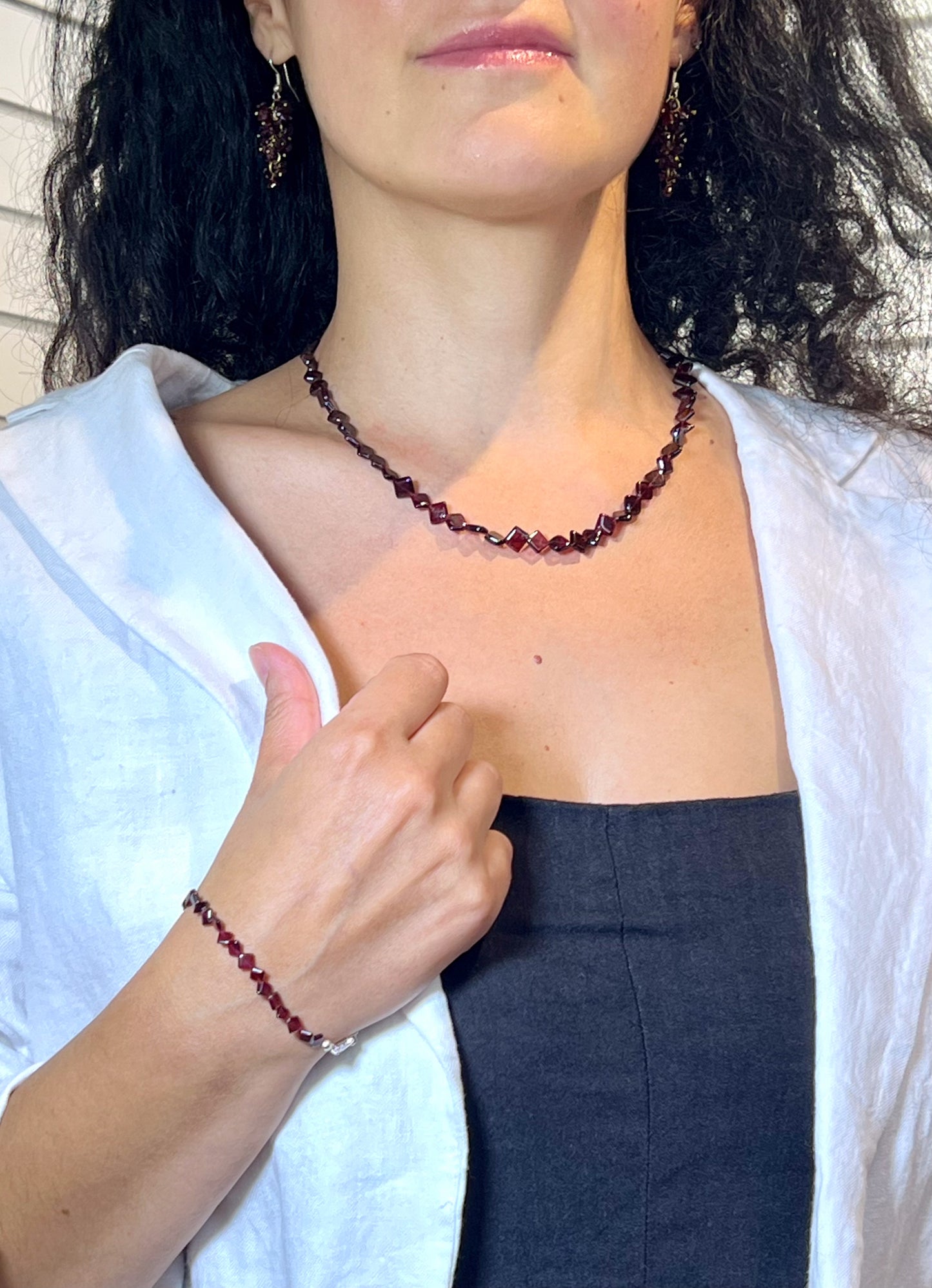 Collier aus Granaten_11