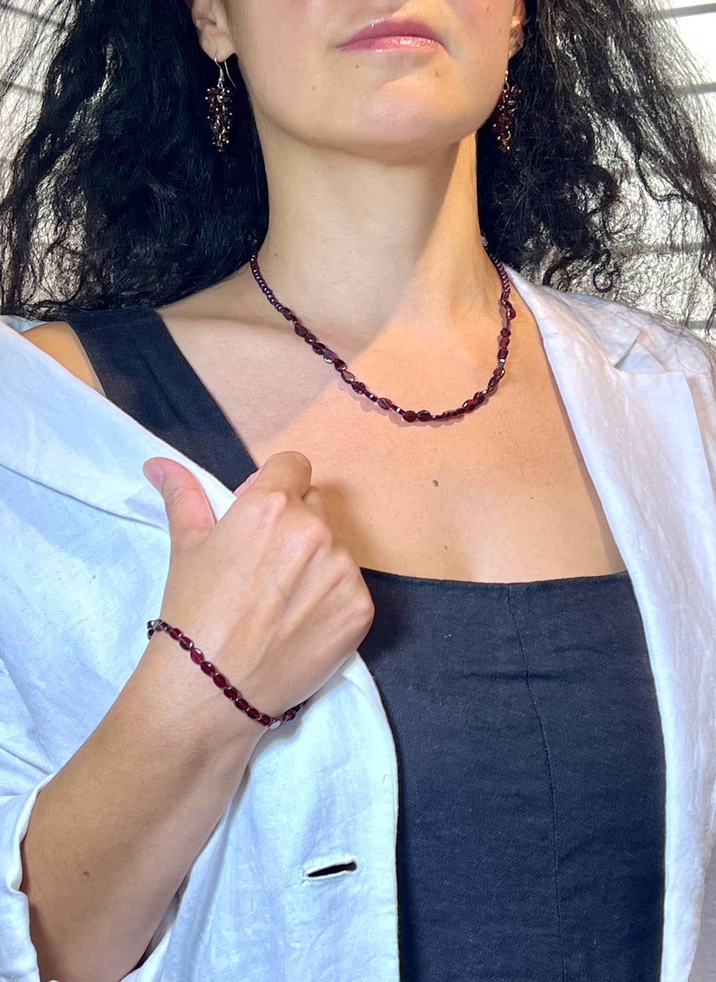Collier aus Granaten_9