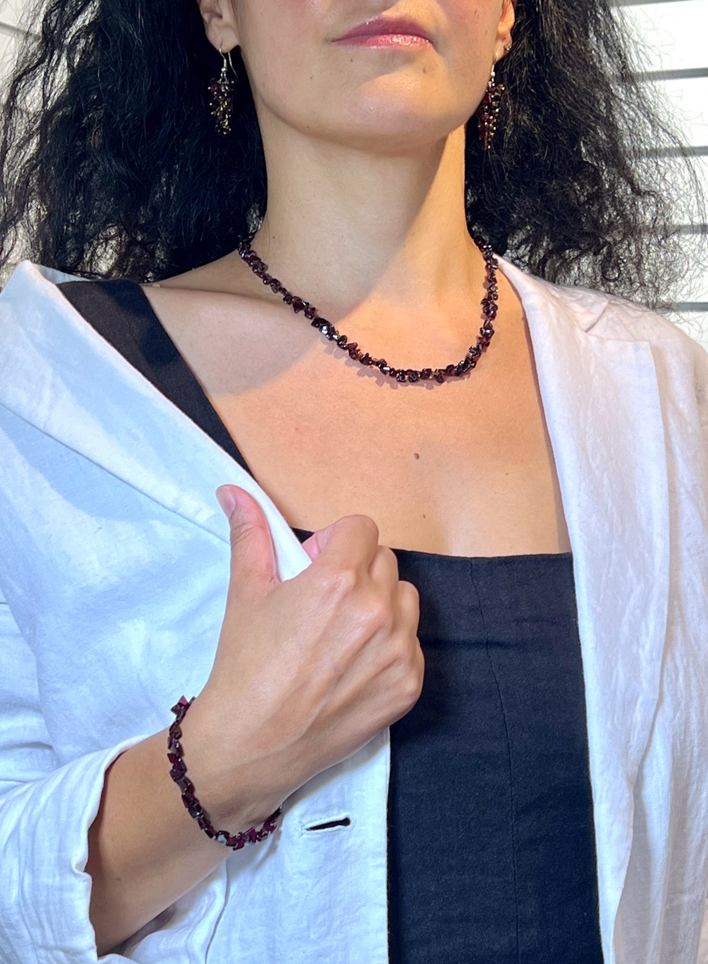 Collier aus Granaten_7