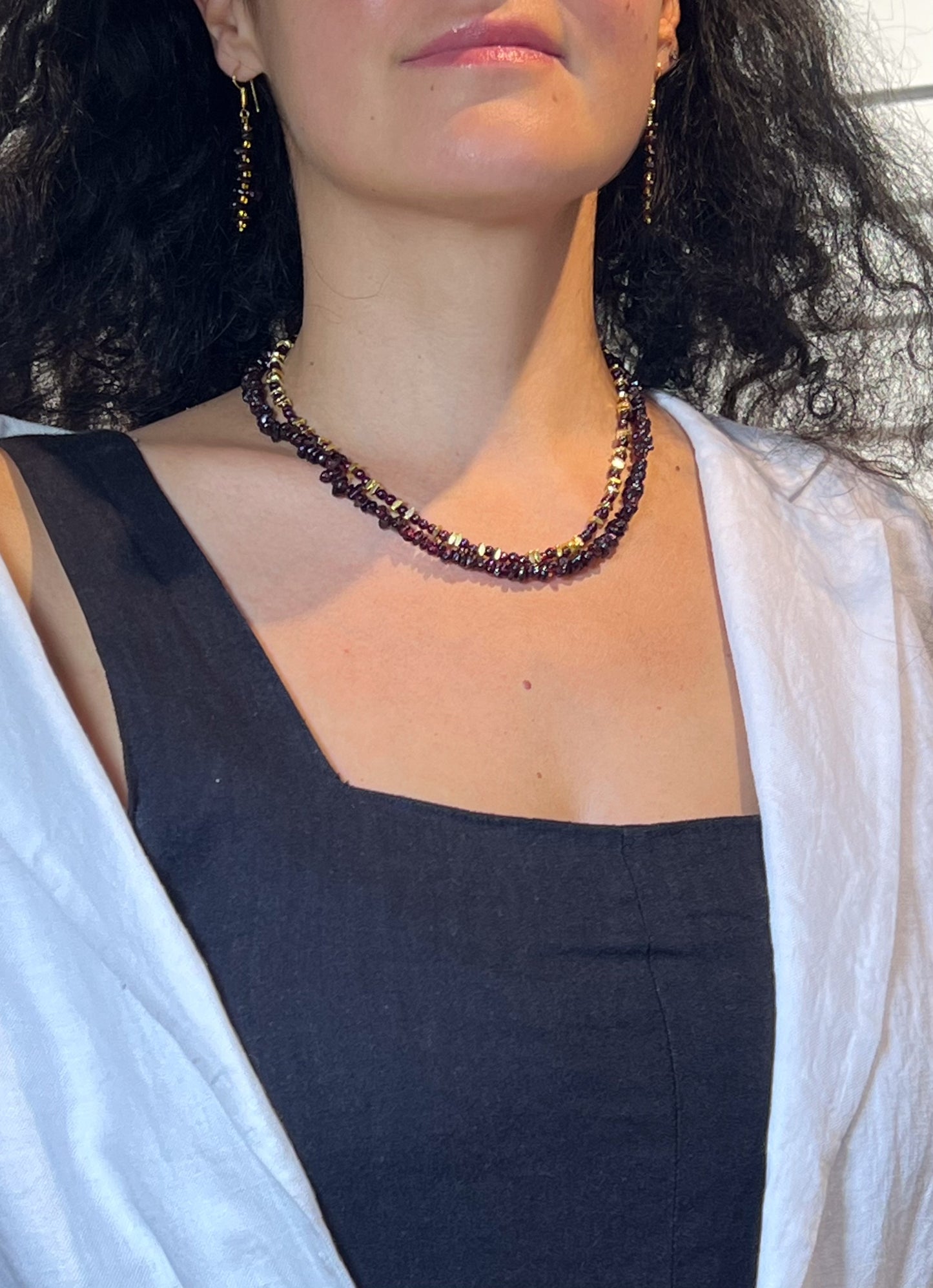 Collier aus Granaten_5