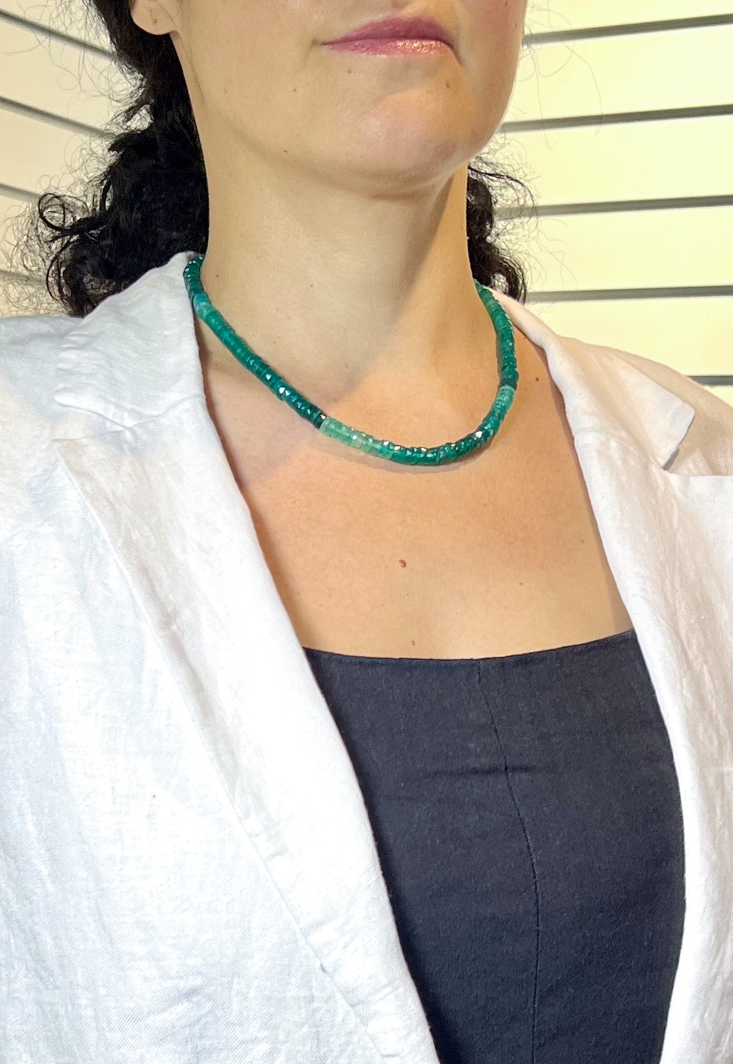 Collier aus Chrysopras