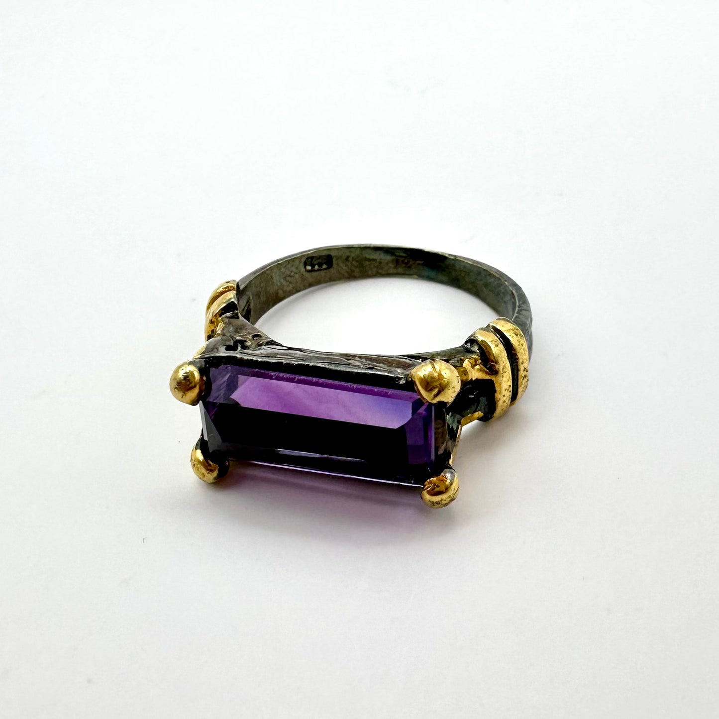 Damen-Ring „Royal Violet“ aus Sterling-Silber & Amethyst