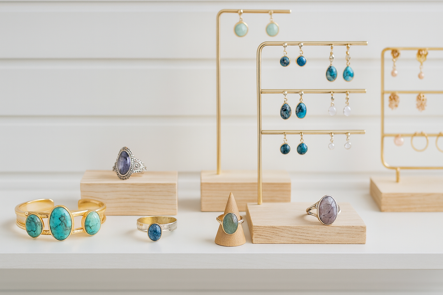 Schmuck aus Natursteinen