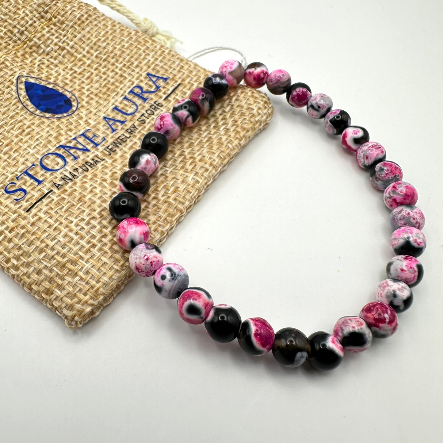 Drachenader-Achat (pink)