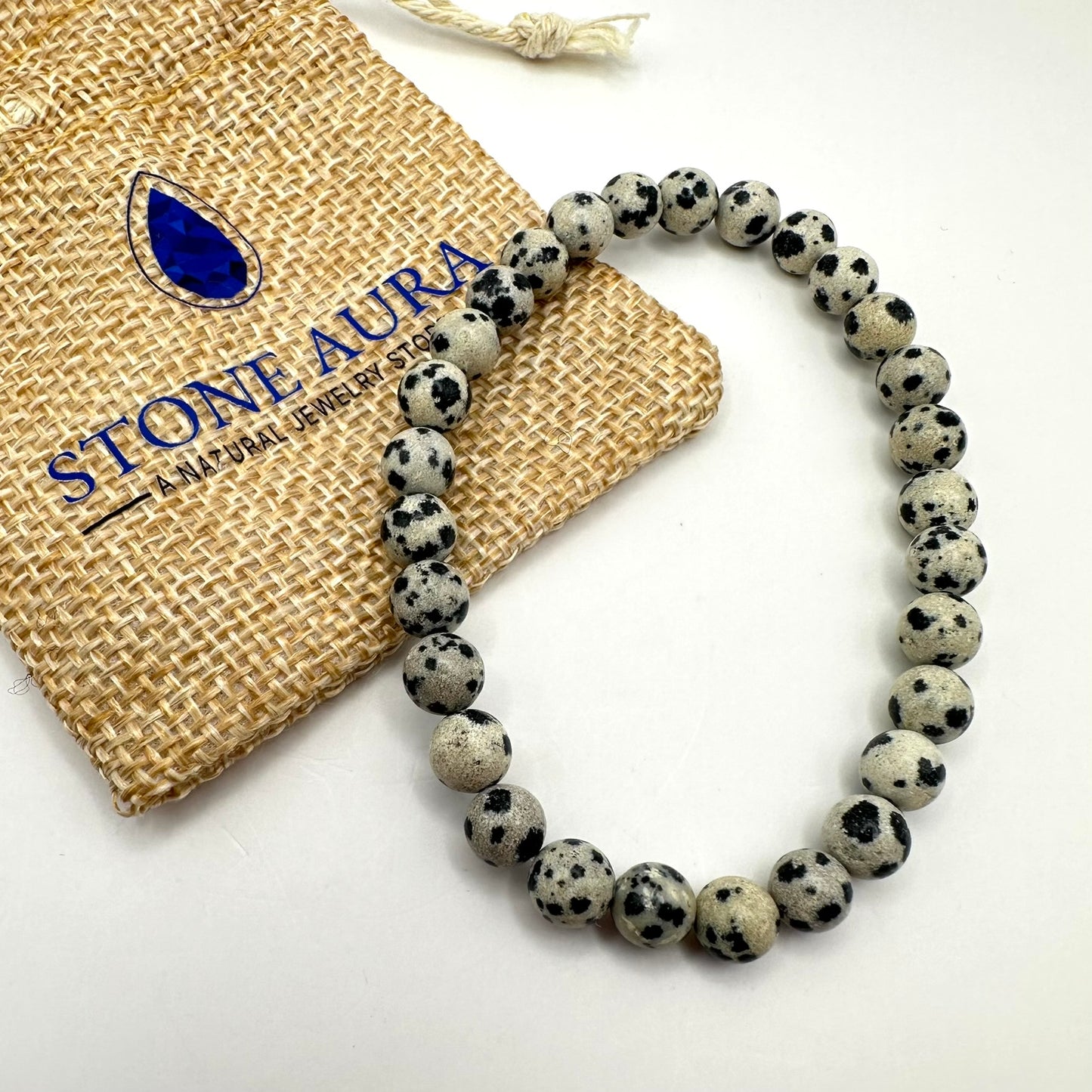 Dalmatiener-Jaspis Armband