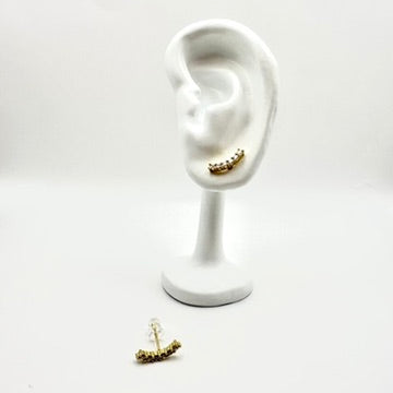 Ohrstecker „Celestial Curve“ mit Zirkonia