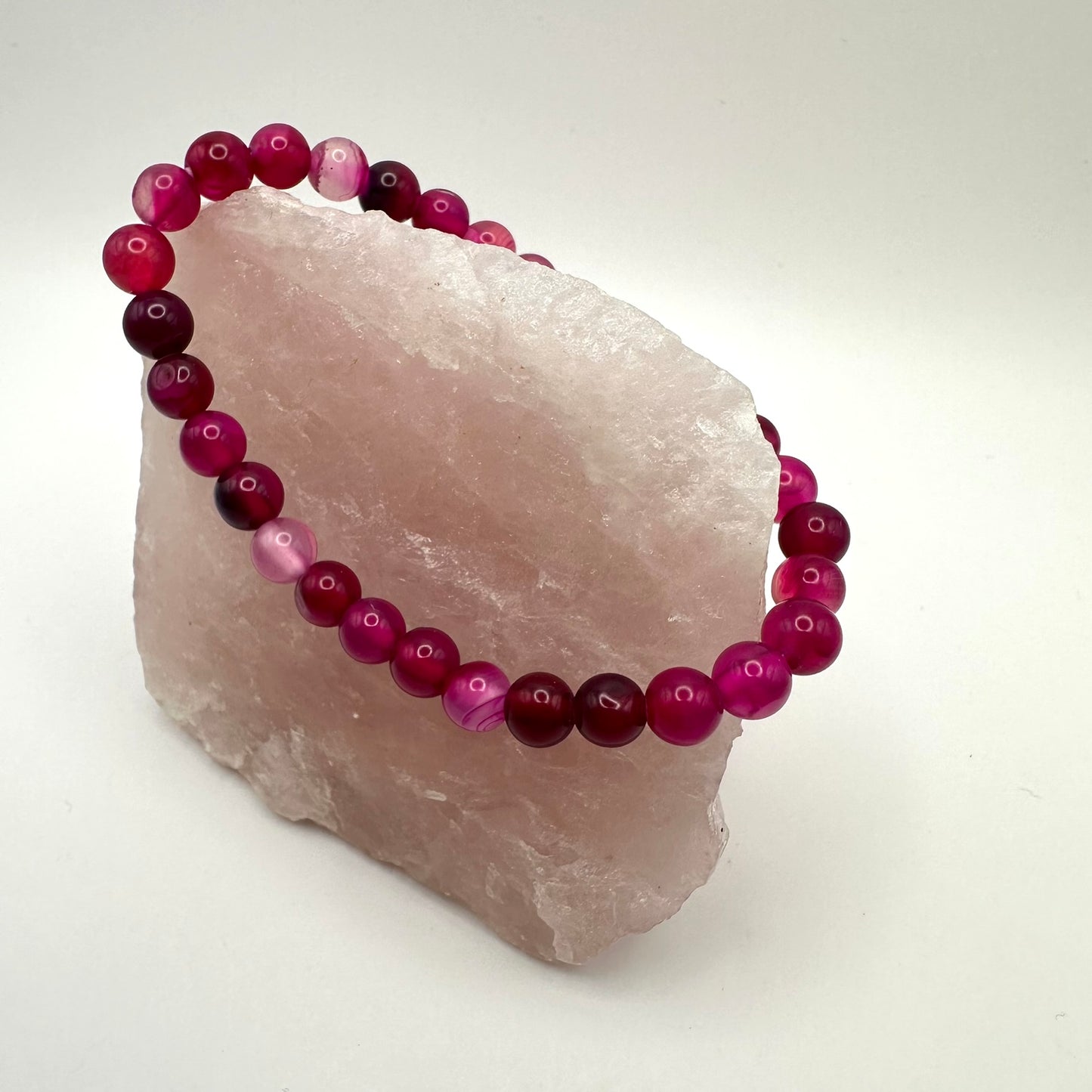 Roter Achat Armband