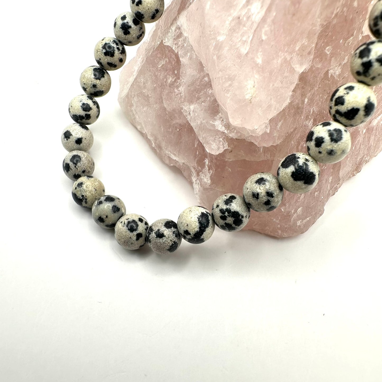 Dalmatiener-Jaspis Armband