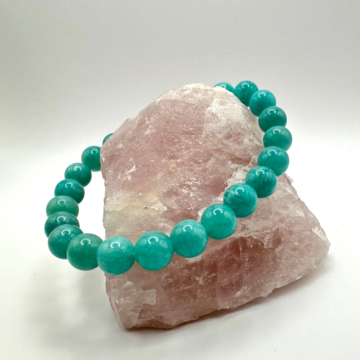 Amazonit (leuchtend) Armband