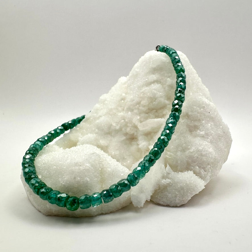 Blau-grüner Zirkon Armband