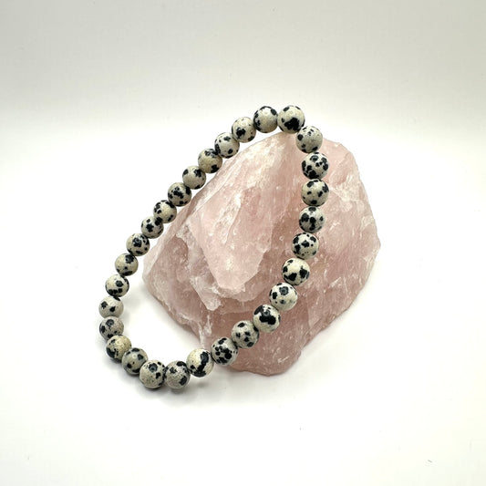 Dalmatiener-Jaspis Armband
