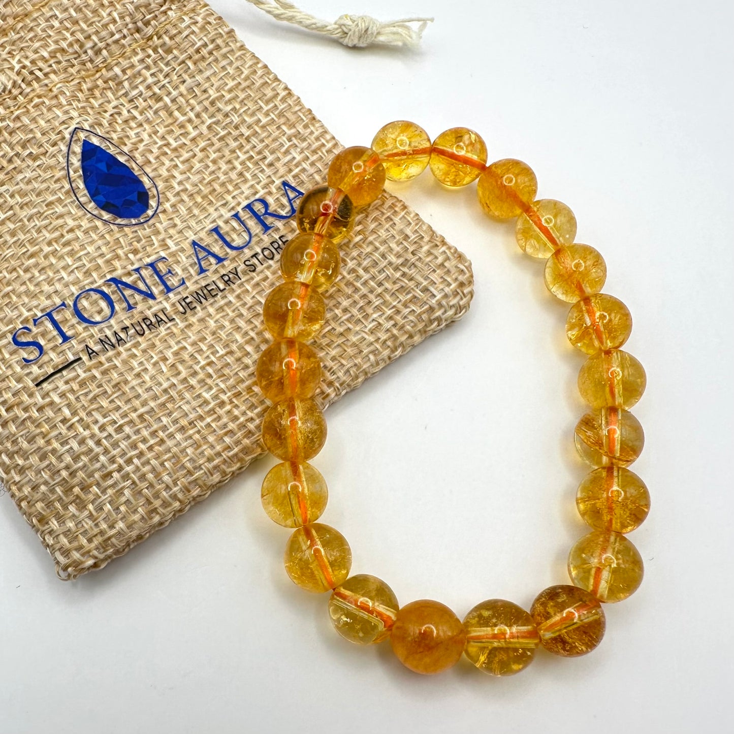 Citrin Armband