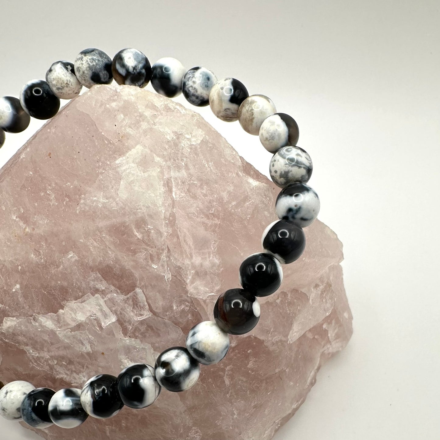 Zebra-Jaspis Armband