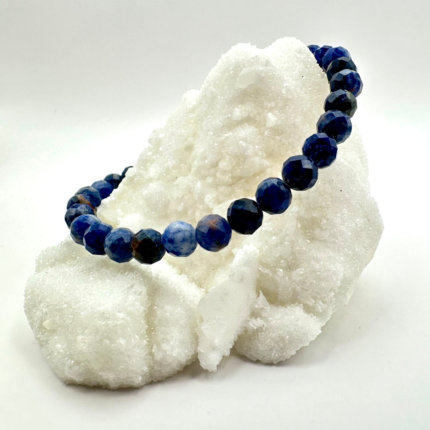 Sodalith (facettiert) Armband