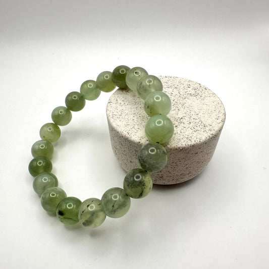 Prehnit Armband