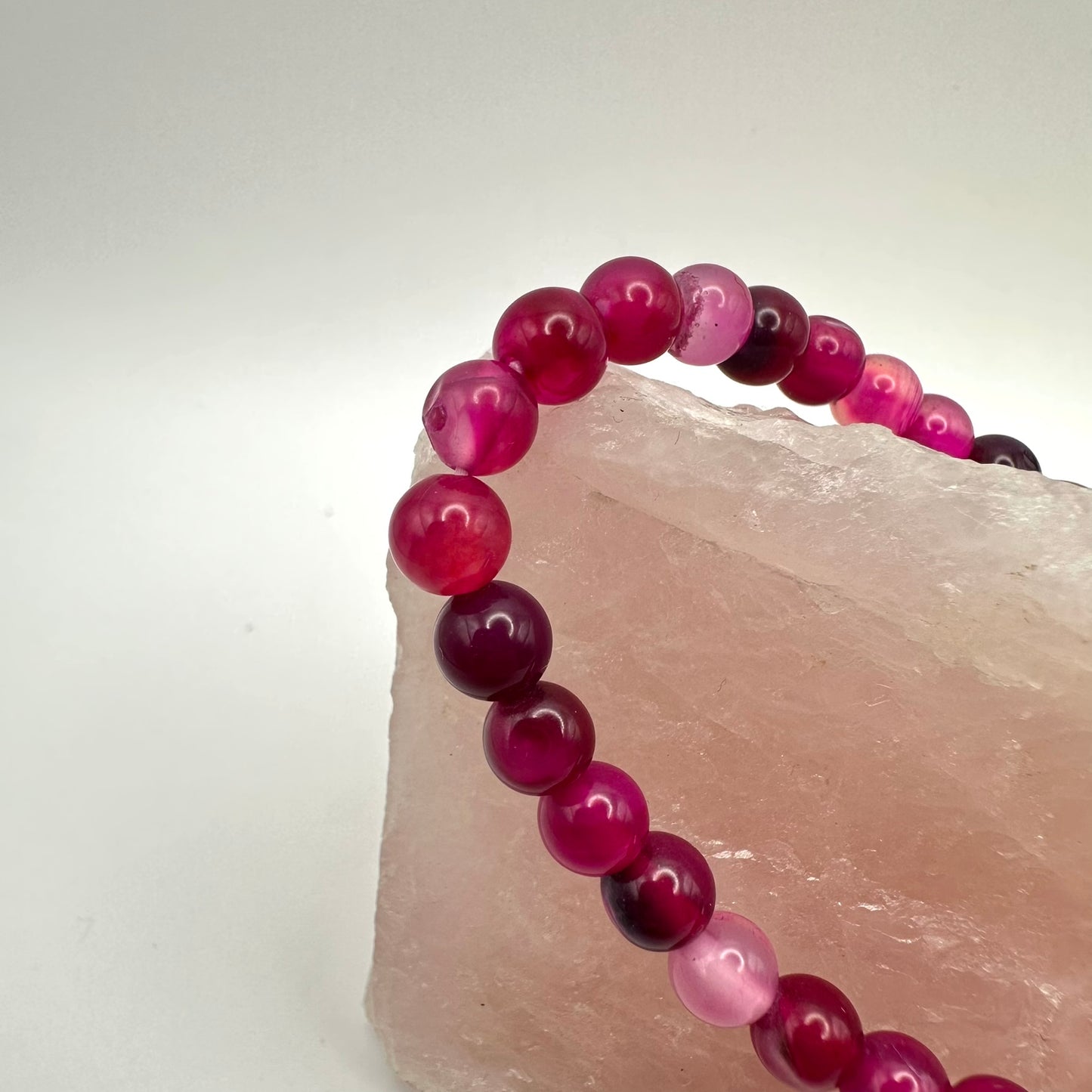Roter Achat Armband