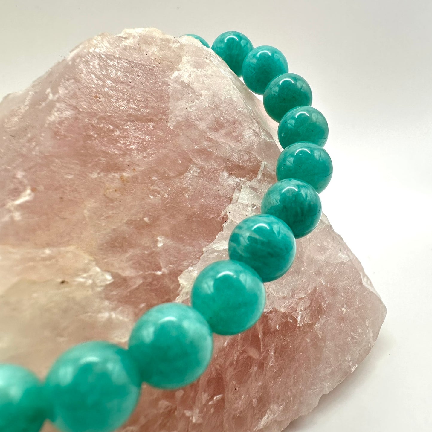 Amazonit (leuchtend) Armband