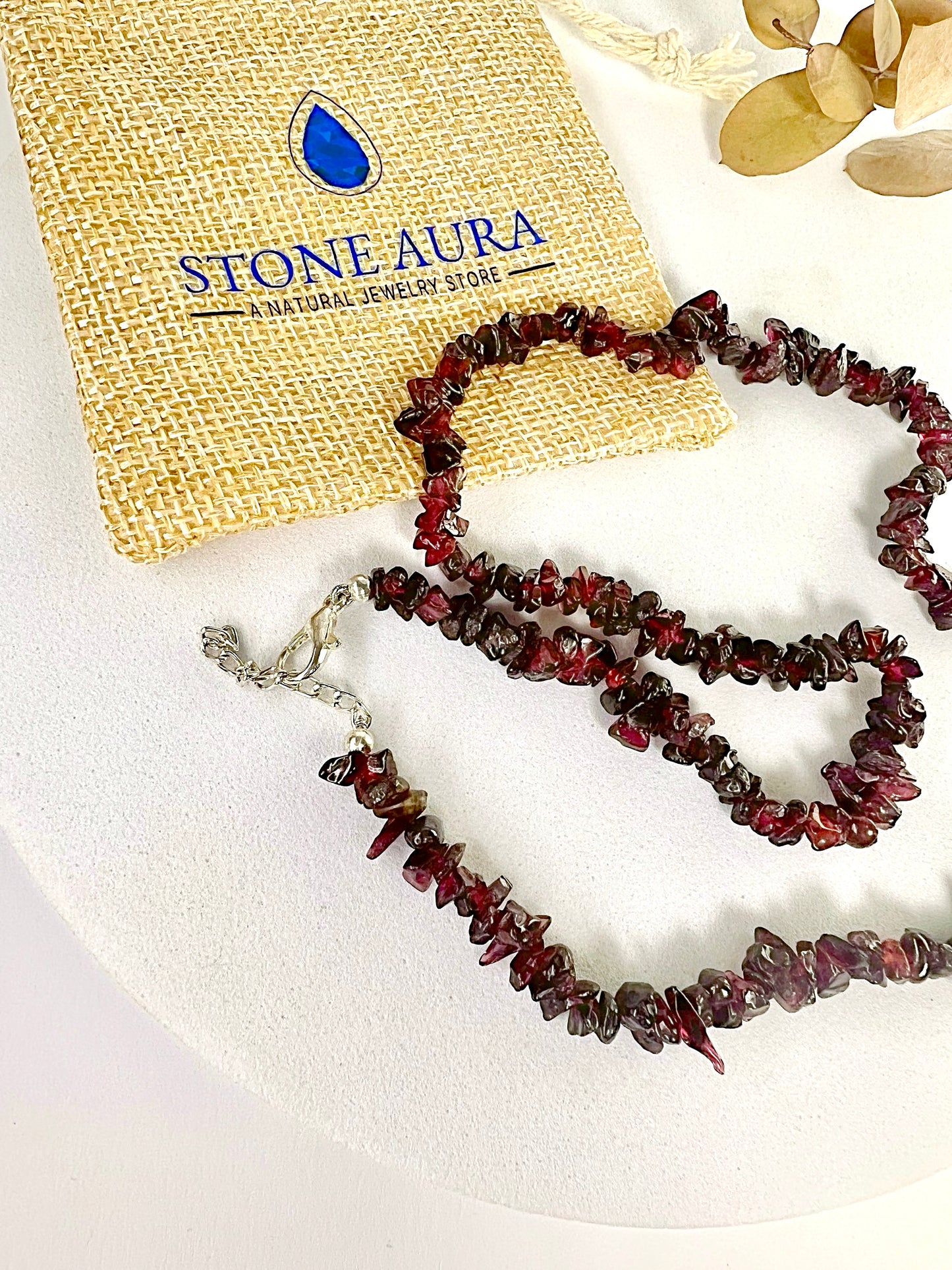 Collier aus Granaten_7