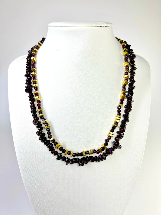 Collier aus Granaten_5