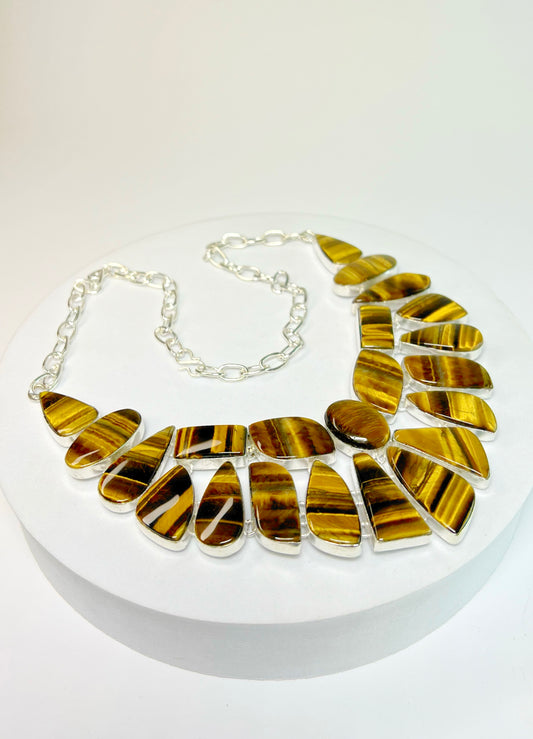 Collier aus Tigerauge