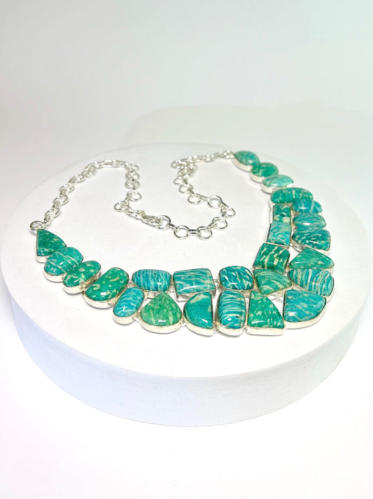 Collier aus Amazonit